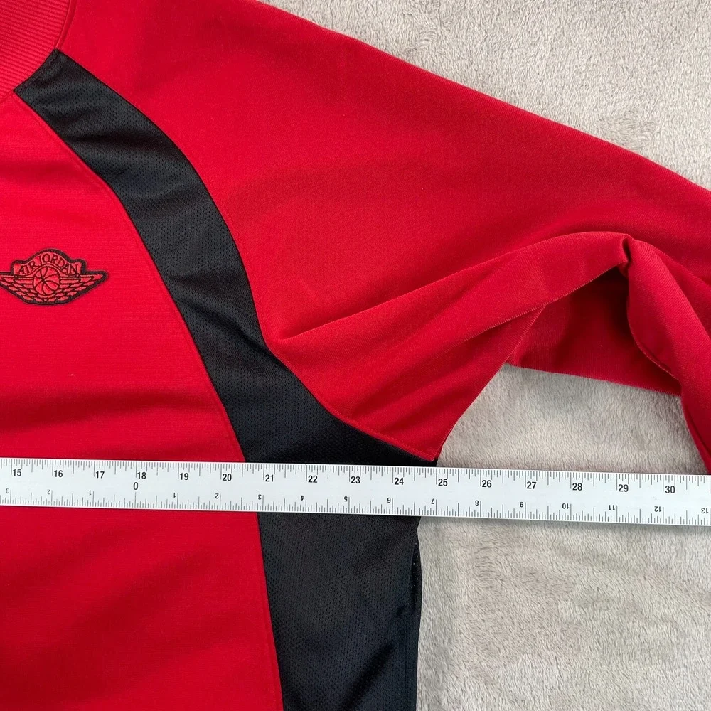 Nike Air Jordan 1985 Flight Club All Over Print Reversible Jacket Men XL Red AOP